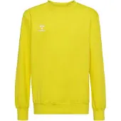 Hummel Sweat de sport 'GO 2.0' jaune / blanc
