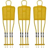 Sporti France 180 Cm Free Kick Training Dummy 3 Units Doré
