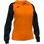 Joma Academy Iv Full Zip Sweatshirt Orange M Femme