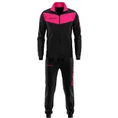 Givova Visa Fluo Tracksuit Noir,Rose 6-8 Years Enfants