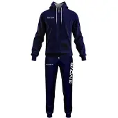 Givova King Cotone Terry Poker Tracksuit Bleu 6-8 Years Enfants
