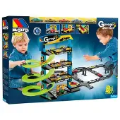 MOLTO Parking 3 Niveaux Avec 5 Voitures Incluses