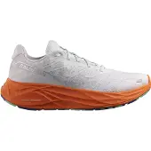 Salomon Aero Glide 2, chaussures de course pour hommes, couleur : blanc / rouge tomate / vert électrique, taille 46