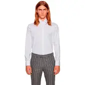 BOSS Jason Long Sleeve Shirt Blanc 44 / Regular Homme
