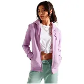 Superdry Orange Label Classic Full Zip Sweatshirt Bleu 2XS Femme