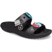 Crocs Classic Create Your Peace Slides Noir EU 45-46 Femme