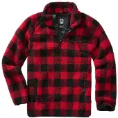 Brandit Pull-over rouge / noir