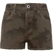 Pepe Jeans Patty Camo Short vert 8 ans Filles Vert 8 ans