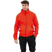Superdry Bonded Jacket Orange M Homme