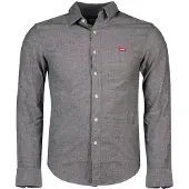Levi's Battery Housemark Slim Long Sleeve Shirt Gris XS Homme