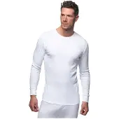 Abanderado As00258.001 Long Sleeve Base Layer Blanc XL Homme