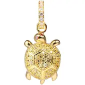Lancaster Jlapenturtle6 Necklace Doré Femme