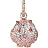Lancaster Jla-pen-owl-2 Necklace Doré Femme