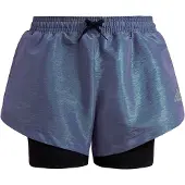 Adidas D Woven Shorts Violet 14-15 Years Fille