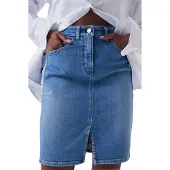 Salsa Jeans Jupe 'Faith' bleu denim