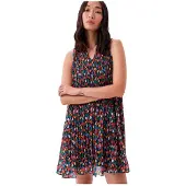 Salsa Jeans A-line Sleeveless Short Dress Multicolore XL Femme