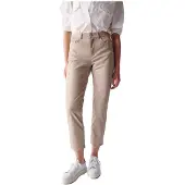Salsa Jeans True Cropped Slim Napa Jeans Beige 27 / 28 Femme