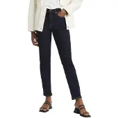 Levi's 724 High Rise Straight Jeans Bleu 24 / 28 Femme