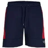 Jack & Jones Short de sport hommes JPSTDAN BLOKING 12228098 Rouge - M