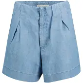 Salsa Jeans Tencel Shorts Bleu S Femme