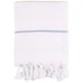 Sea Ranch Long Beach Towel Blanc