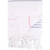 Sea Ranch Long Beach Towel Blanc