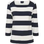 Sea Ranch Piper U Neck 3/4 Sleeve T-shirt Bleu 3XL Femme