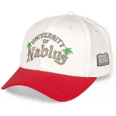 Grimey Nablus Bicolor Curved Cap Blanc