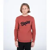 Hurley M Hurler Sweatshirt Orange M Homme