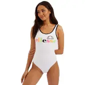 Ellesse Arancione Swimsuit Blanc S Femme