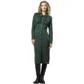 Redgreen Diamond Long Sleeve Dress Vert L Femme