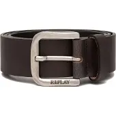 Replay Ceinture marron / argent