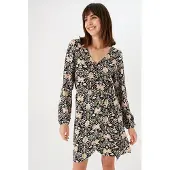 Garcia N40280 Long Sleeve Dress Multicolore L Femme
