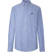 Faconnable Shadow Long Sleeve Shirt Bleu L Homme