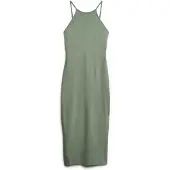 Superdry Lace Back Sleeveless Midi Dress Vert L Femme