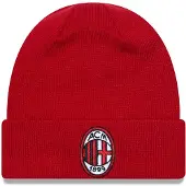New Era Core Cuff Ac Milan Beanie Rouge
