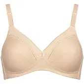 Triumph Cotton Classic Stretch N Bra Beige 100 / B Femme