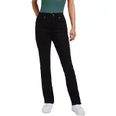 Lee Ultra Lux Comfort Straight Fit Jeans Noir 31 / 33 Femme