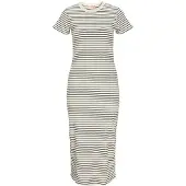 Jack & Jones Dagmar Tight Mid Jjxx Short Sleeve Long Dress Marron S Femme
