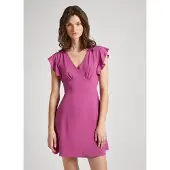 Pepe Jeans Camila Sleeveless Short Dress Rose XL Femme