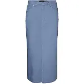 Vero Moda Wild Lucky Long Skirt Bleu XL Femme
