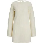 Jack & Jones Grace Reg Jjxx Long Sleeve Midi Dress Beige XS Femme