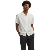 Jack & Jones Montana Short Sleeve Shirt Blanc S Homme