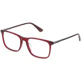Police Vplf80-550954 Glasses Rouge Homme