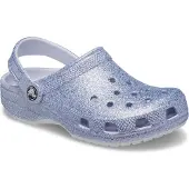 Crocs Classic Glitter Clogs Bleu EU 20-21 Enfants