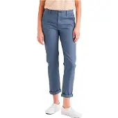 Dockers Weekend Slim Ankle Chino Pants Bleu 26 / Long Femme