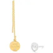 Secrecy E8216cdaww900 Earrings Doré Femme