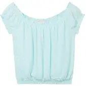 Tom Tailor Blouse Sans Manches Cropped Allover Printed