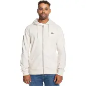 Quiksilver Basic Full Zip Sweatshirt Beige S Homme