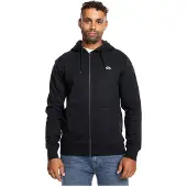 Quiksilver Basic Full Zip Sweatshirt Noir XS Homme